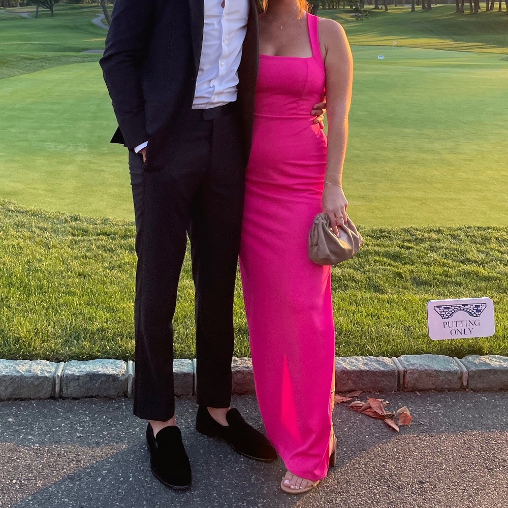 Lulus Hot Pink Maxi Dress